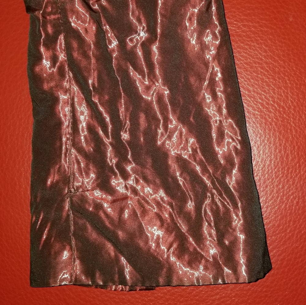 Cache Metallic Plum Iridescent Crinkled Funky Sha… - image 8